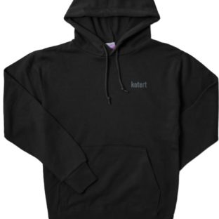 パーカー プルオーバー ブラック【kotert:ミニロゴ】