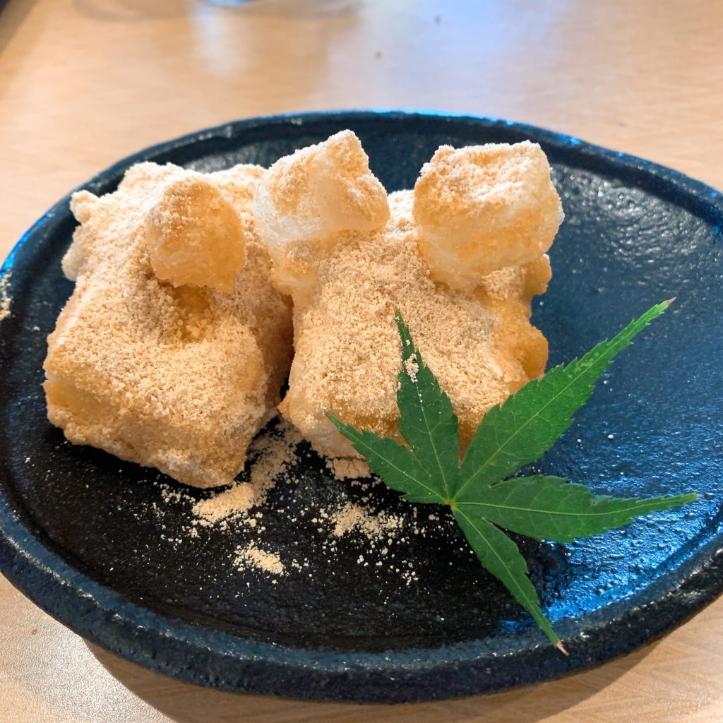 手打ちめん房 地蔵のあべかわもち