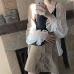 レディースのシフォンカーディガン