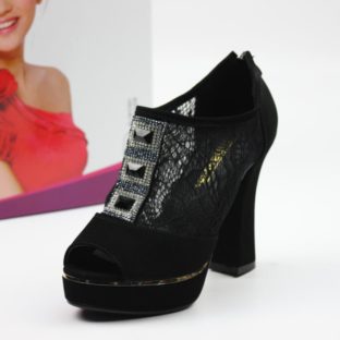 送料無料 サンダル ハイヒール メッシュ