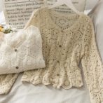 レディース夏用のカーディガン