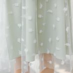 ノースリーブのワンピース