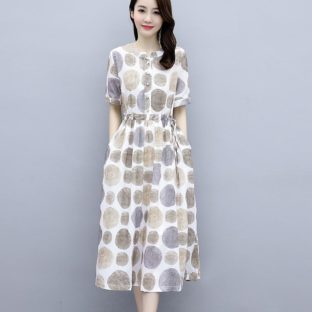 送料無料 韓国 ワンピース 夏 半袖 バブル