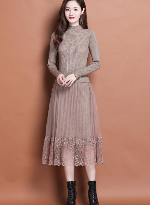 レディースの秋用ワンピース