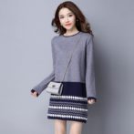 レディース長袖ワンピース