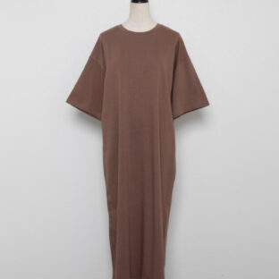 【ワンピース 】バックスリットロングワンピース No.0001